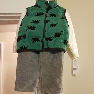 Infant boys three piece outfit